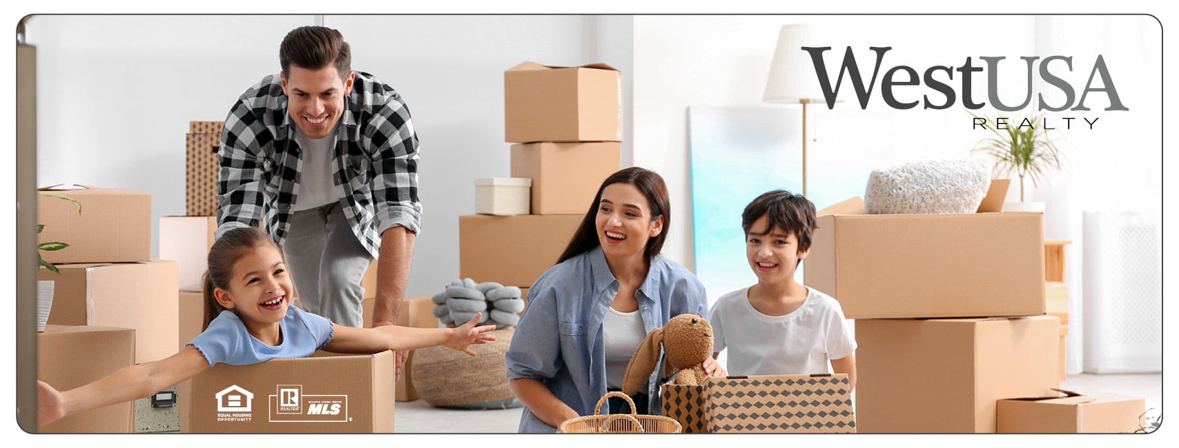 Facebook Banner Family Moving Into New Home