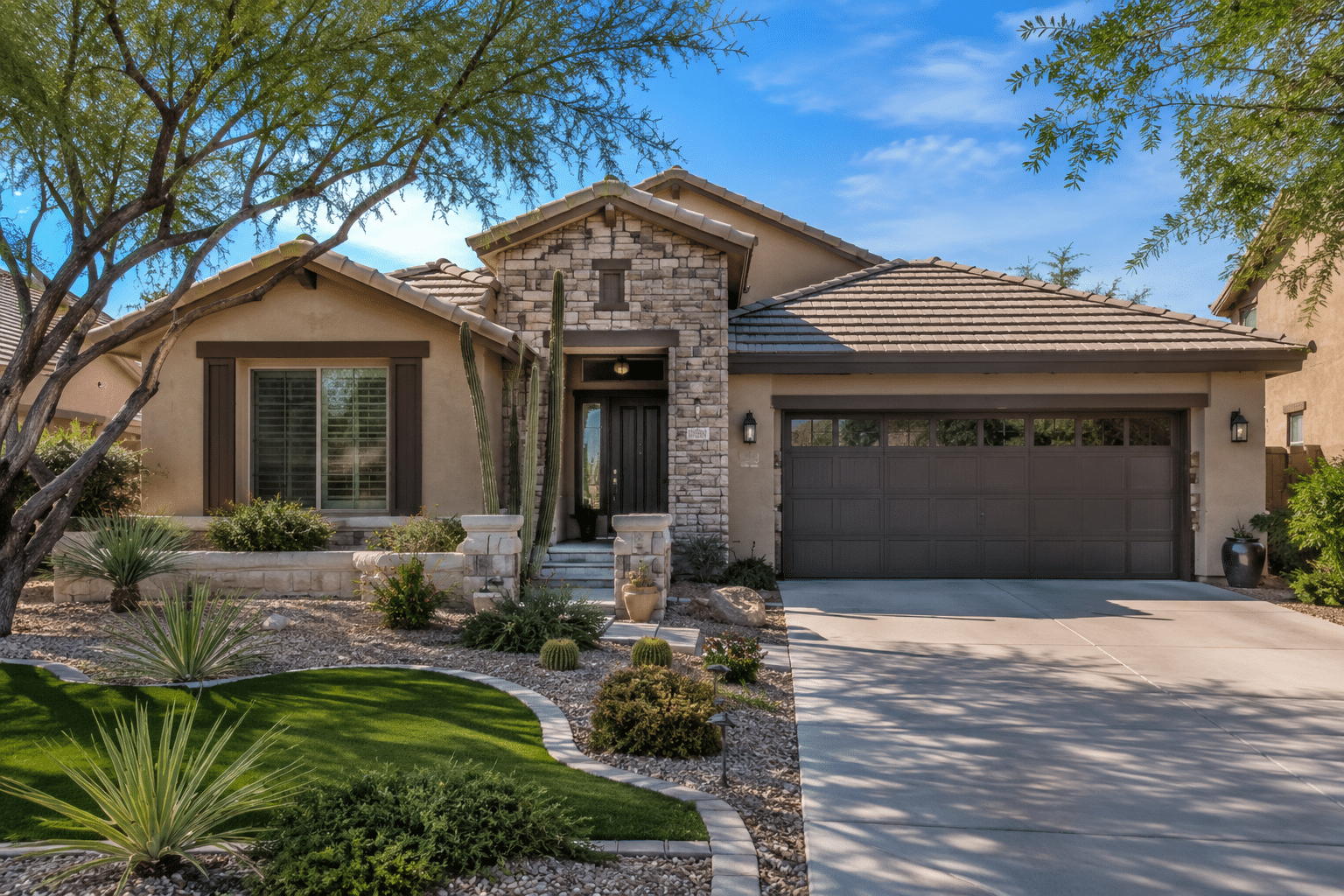 Phoenix Real Estate listing in Desert View with strong curb appeal and a polished market-ready exterior - West Usa Realty