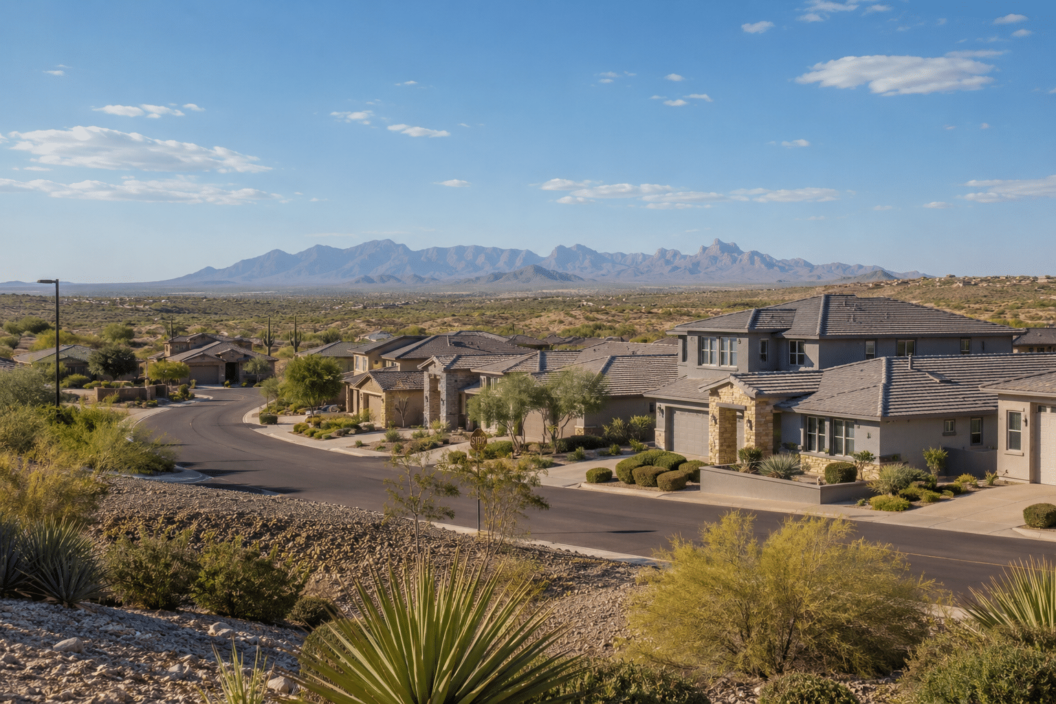 Phoenix Real Estate in Desert View with homes inspired by Tatum Highlands and Sky Crossing in north Phoenix - West Usa Realty