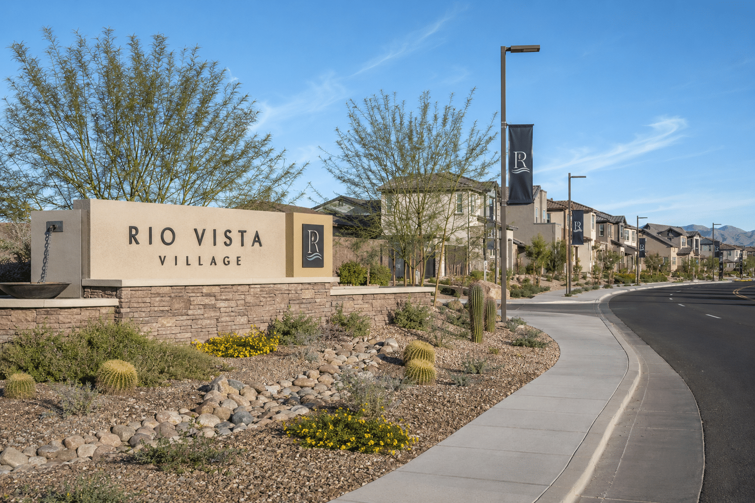 Rio Vista Village with master-planned homes and Loop 202 corridor access in southwest Phoenix - West Usa Realty