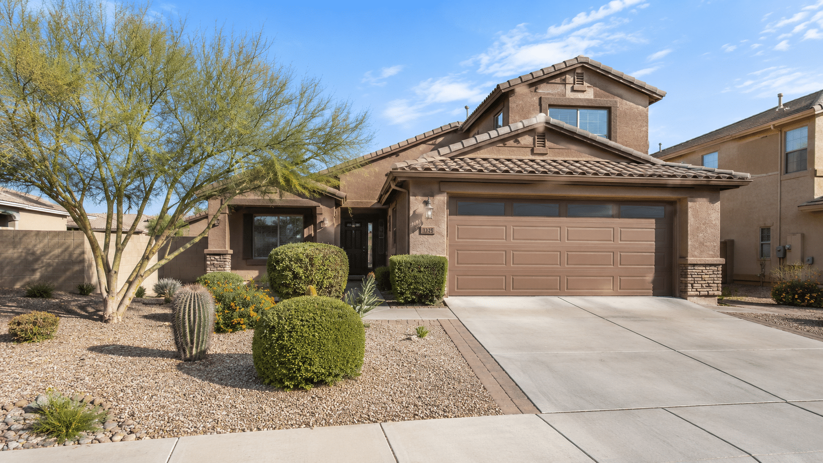 Phoenix Real Estate listing in South Mountain Village with polished curb appeal and a market-ready south Phoenix exterior - West Usa Realty
