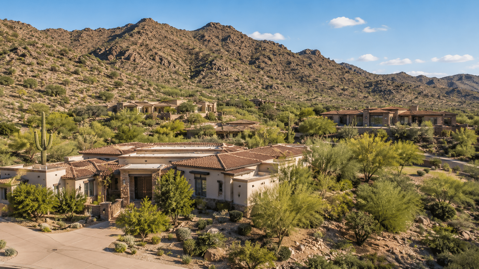 South Mountain Foothills with custom homes, larger lots, and preserve-line mountain views - West Usa Realty