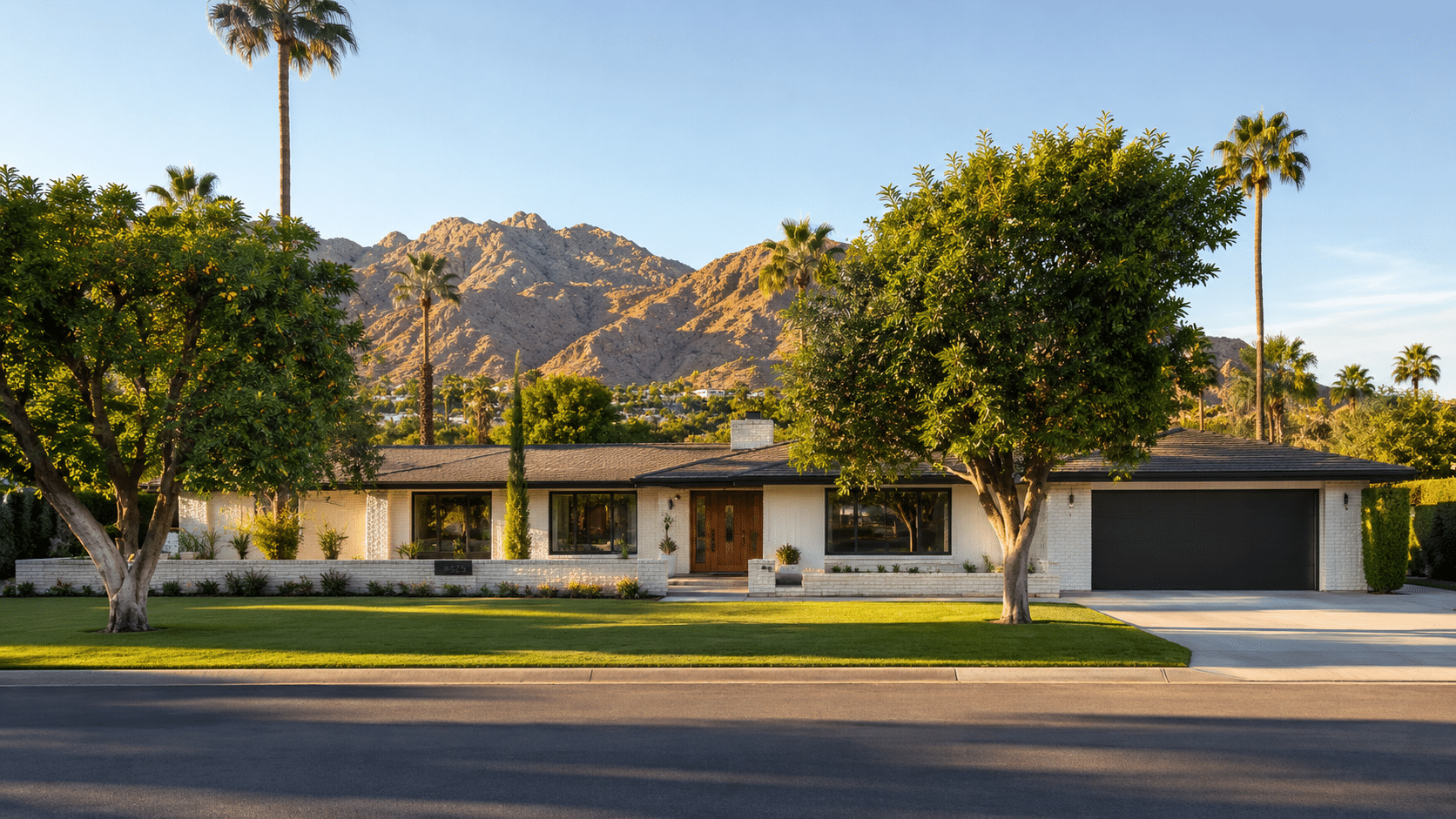 Phoenix Real Estate near Biltmore Estates with a luxury home, desert landscaping, and upscale Camelback East setting - West Usa Realty