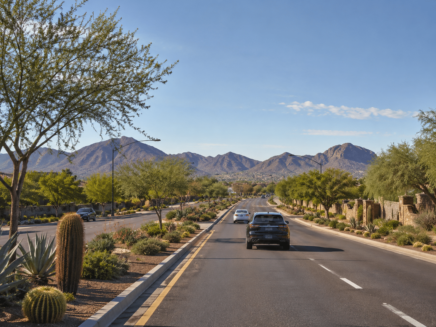 Hidden Hills homes for sale in Scottsdale with convenient arterial access and scenic desert commute corridors - West Usa Realty
