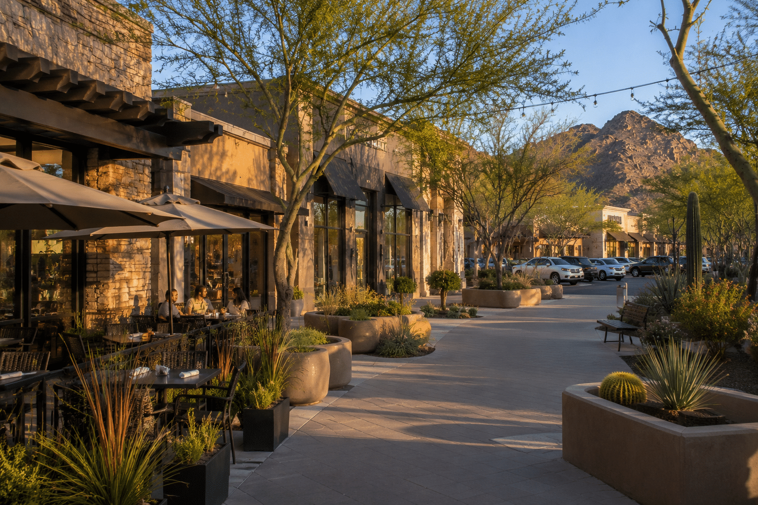 Market Street DC Ranch Scottsdale dining shops near Ironwood Village