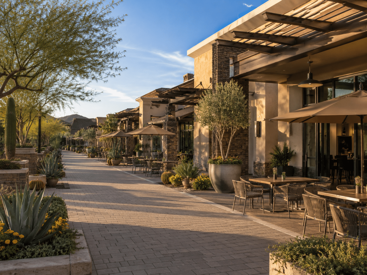 Kierland Commons shopping dining near Sweetwater Ranch Scottsdale AZ