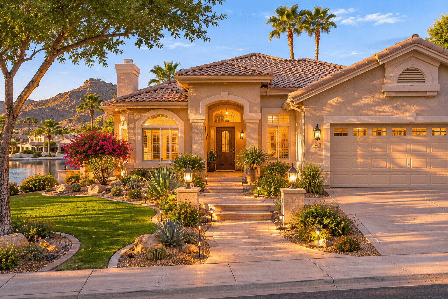 Lakewood homes for sale Chandler Boulevard Ahwatukee Phoenix neighborhood street view