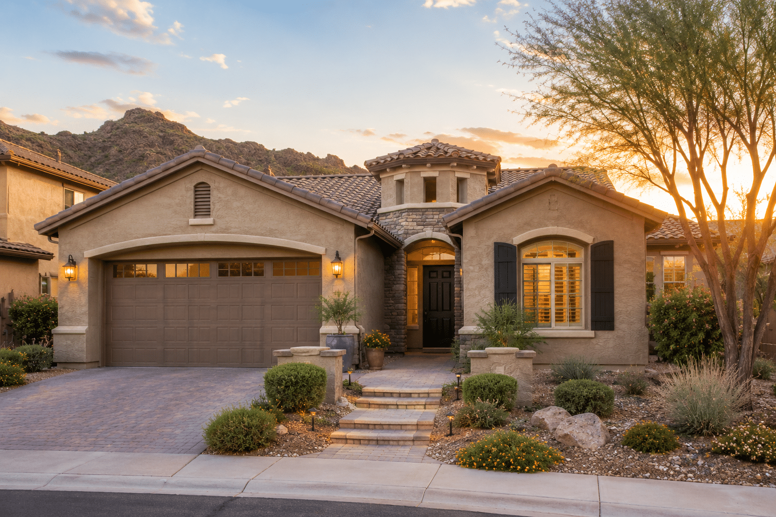 Canyon Reserve gated estate homes Mountain Park Ranch Phoenix AZ