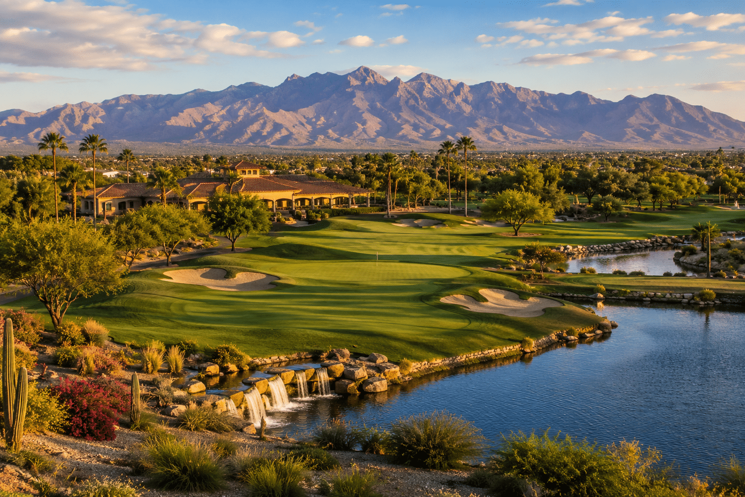 Seville Golf and Country Club Gary Panks championship course San Tan Mountains backdrop