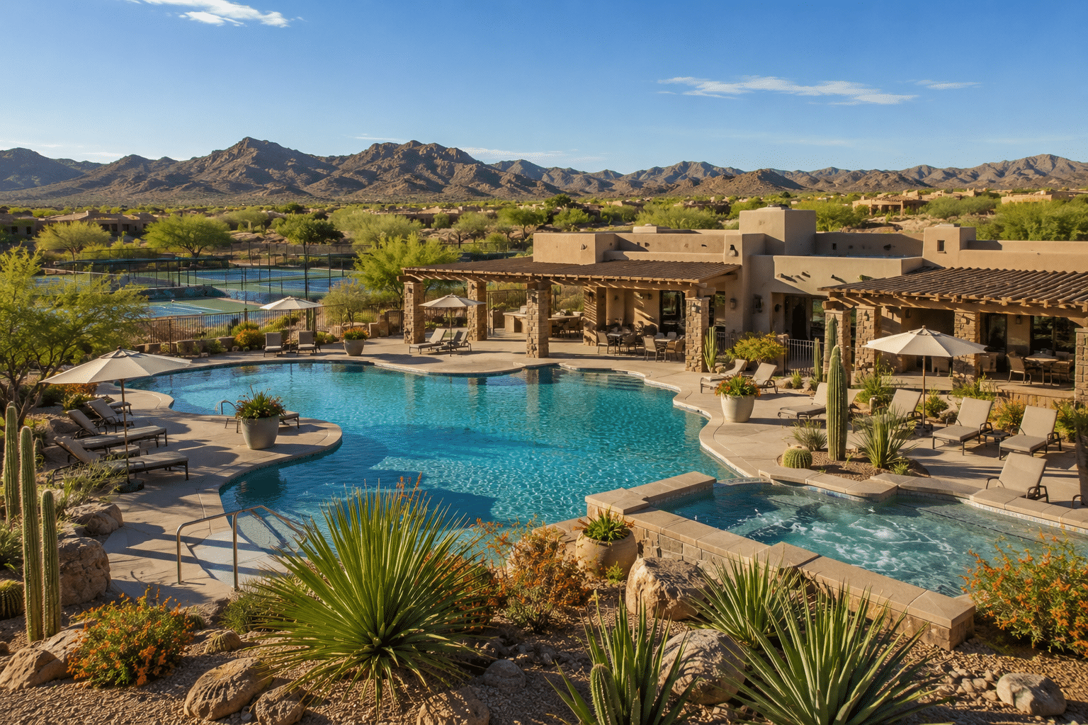 Legend Trail Recreation Center pool and amenities North Scottsdale