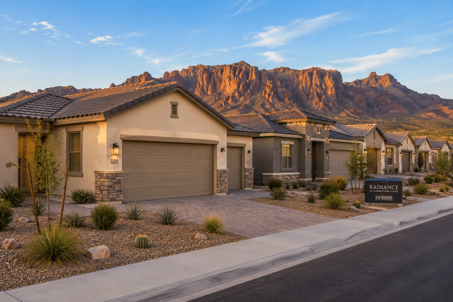 Radiance at Superstition Vistas new construction homes D.R. Horton