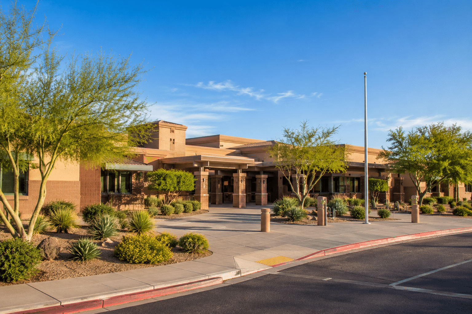 Anasazi Elementary School Scottsdale Unified School District campus North Scottsdale