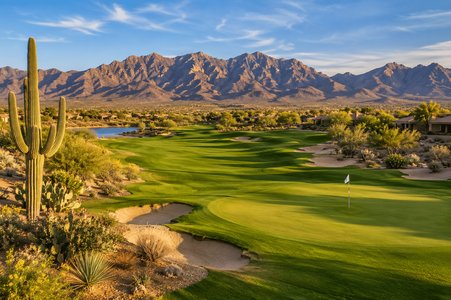 Copper Canyon Golf Club 27-hole championship course White Tank Mountains view