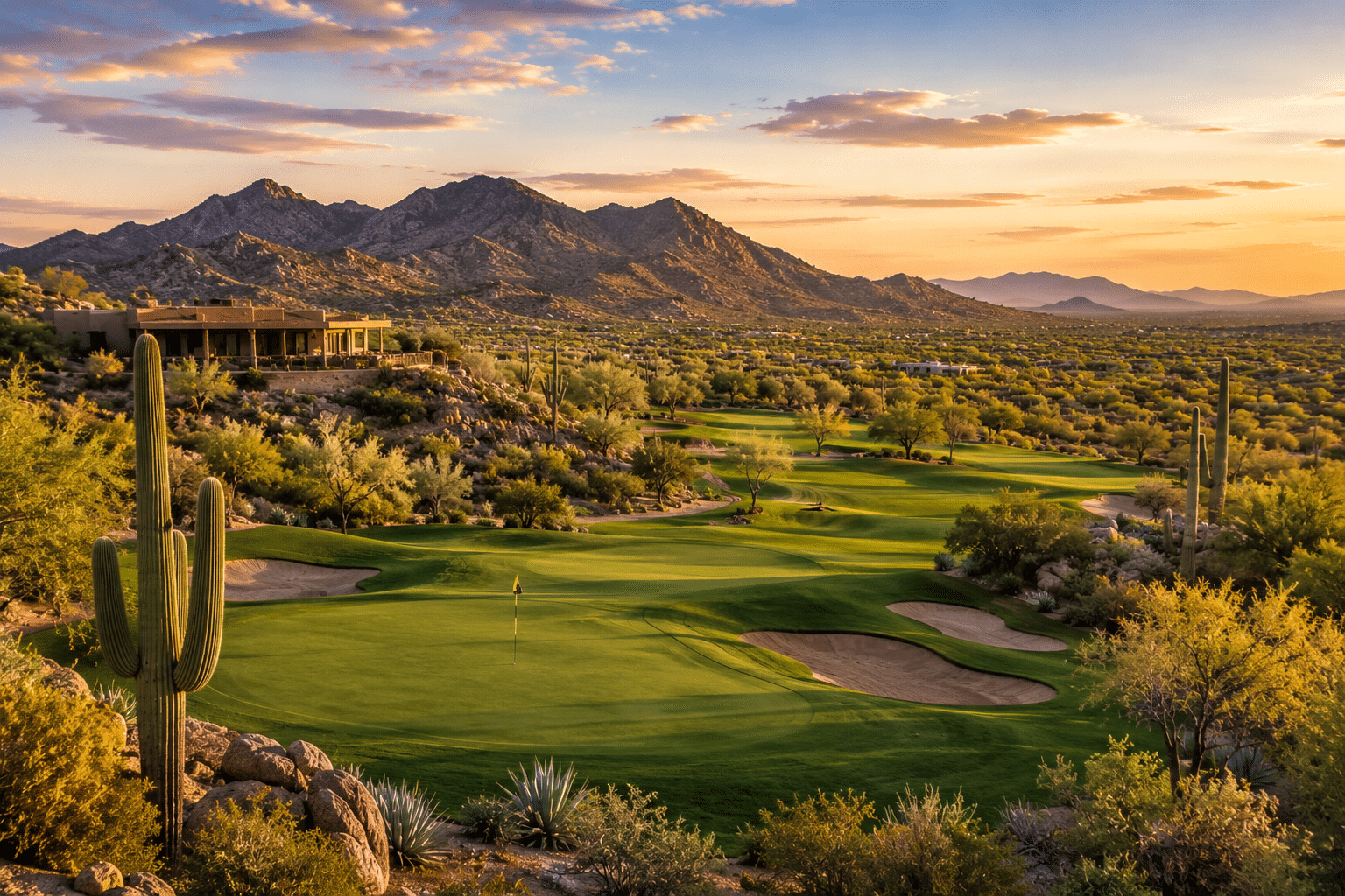 Desert Forest Golf Club Carefree Arizona historic desert course