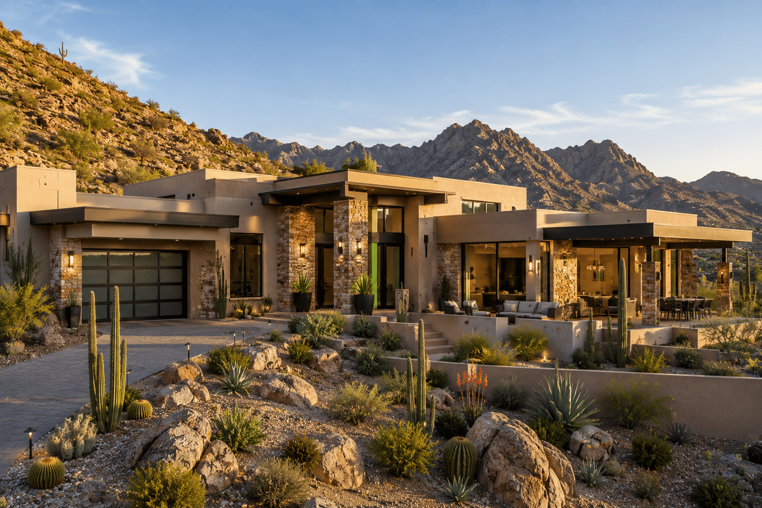 Adero Canyon Toll Brothers desert contemporary architecture Fountain Hills AZ