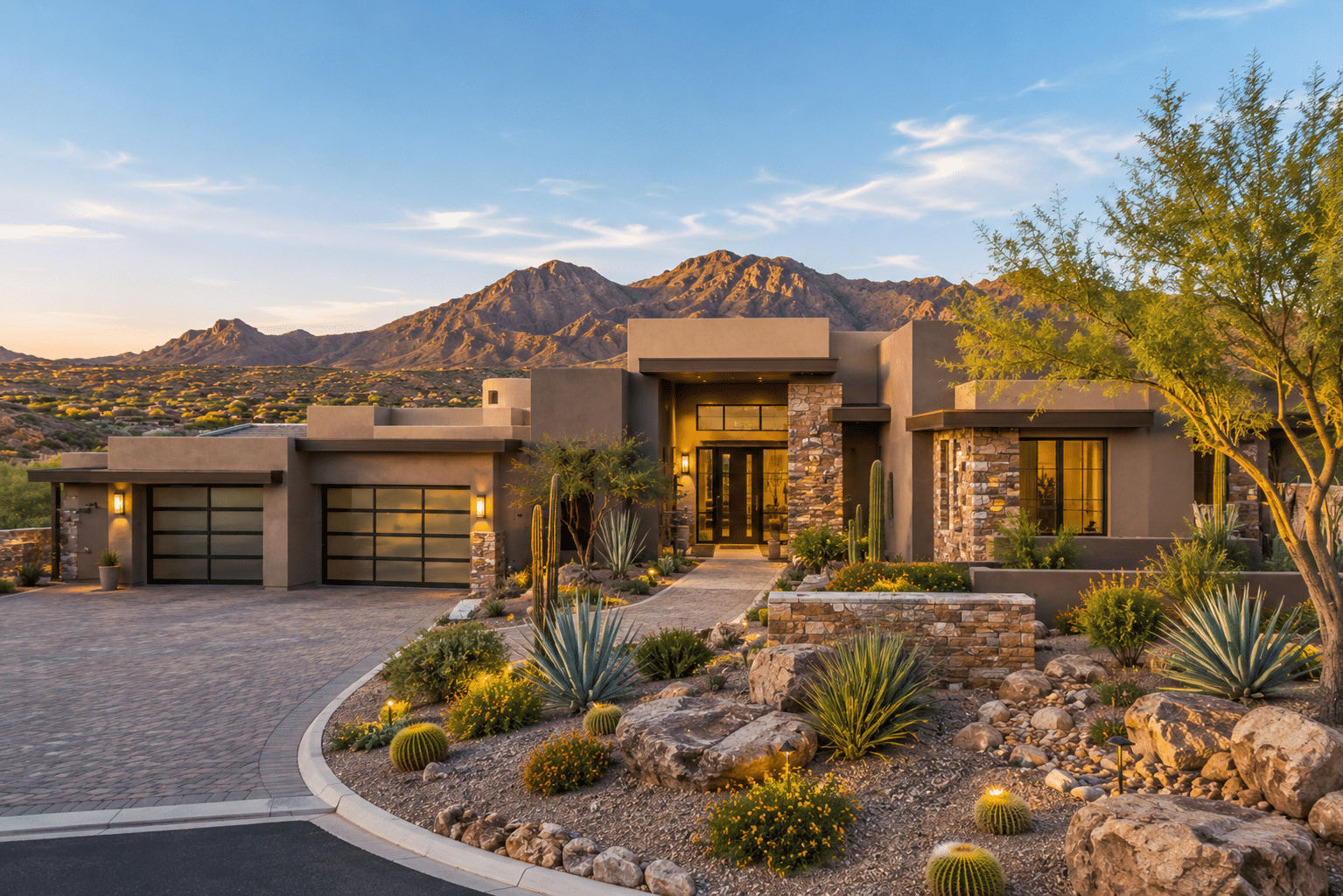Eagle Mountain homes for sale Fountain Hills AZ desert contemporary architecture