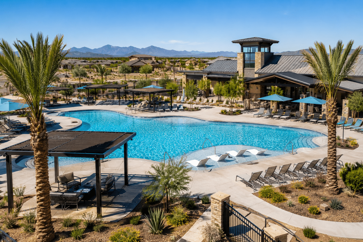 The Grove aquatic center Citrus Park Goodyear Arizona resort-style pool