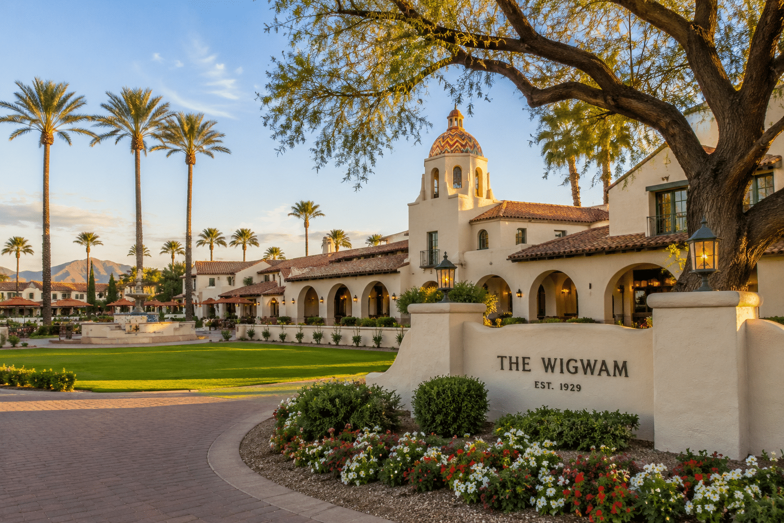 Wigwam Resort historic resort property Litchfield Park Arizona