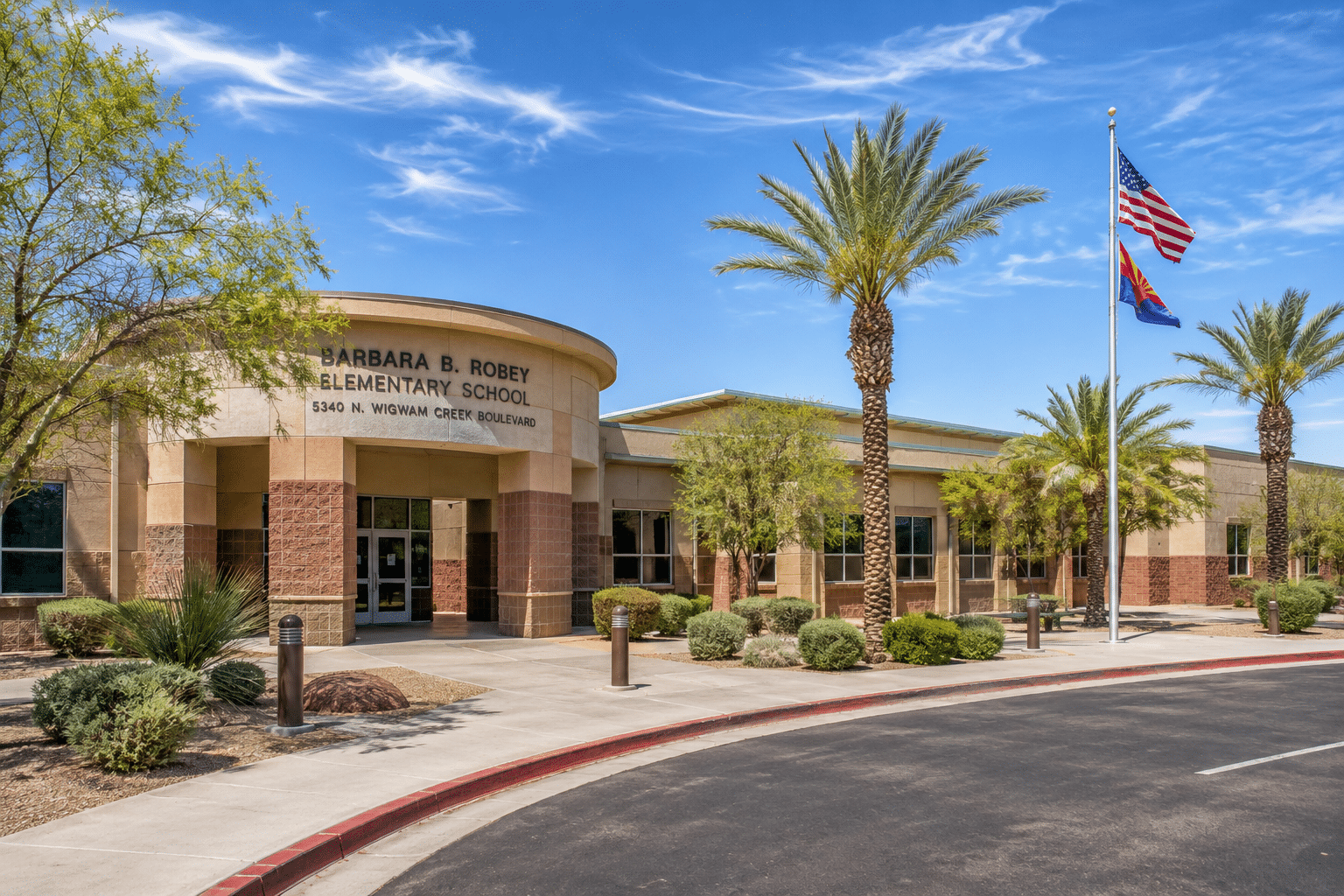 Barbara B. Robey Elementary School Wigwam Creek Litchfield Park