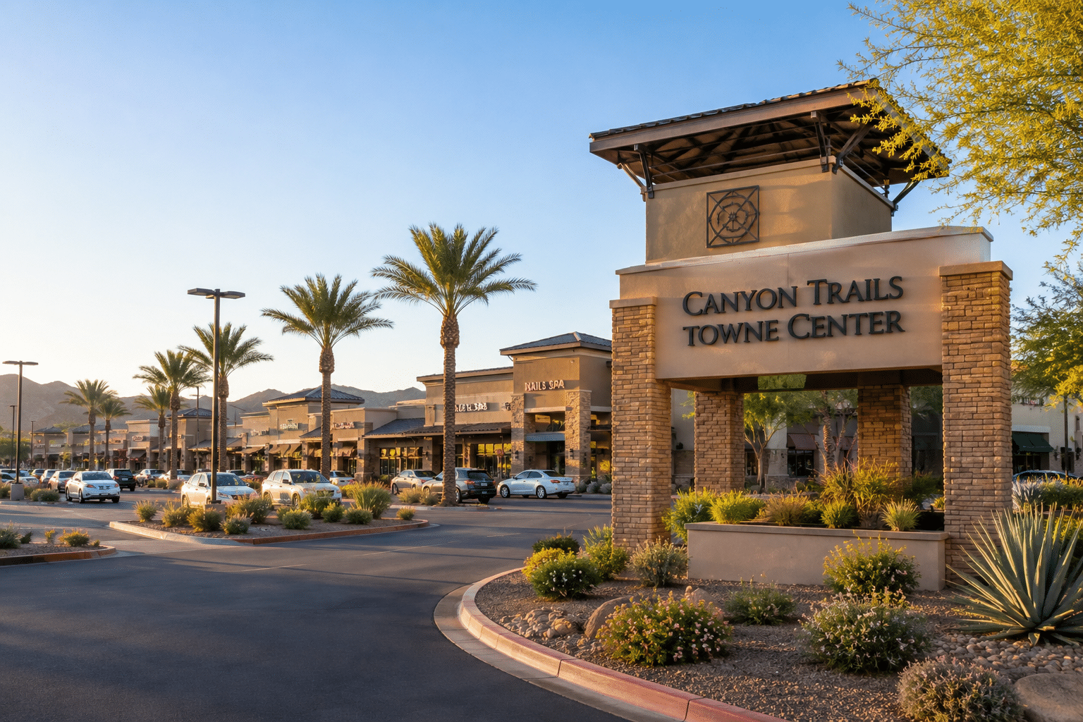 Canyon Trails Towne Center retail shopping center Goodyear AZ Loop 303
