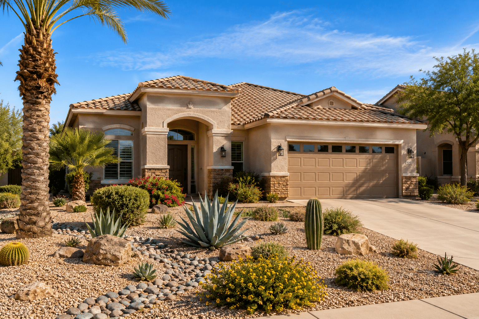 Palm Valley homes for sale single-family residence with desert landscaping