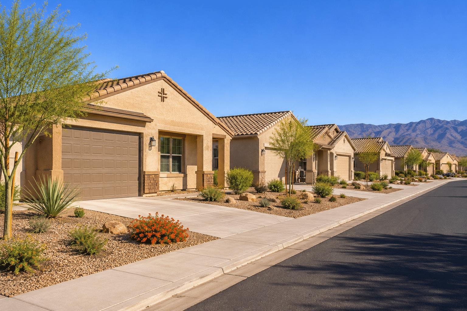 Picacho Crossing Coolidge AZ homes for sale street view