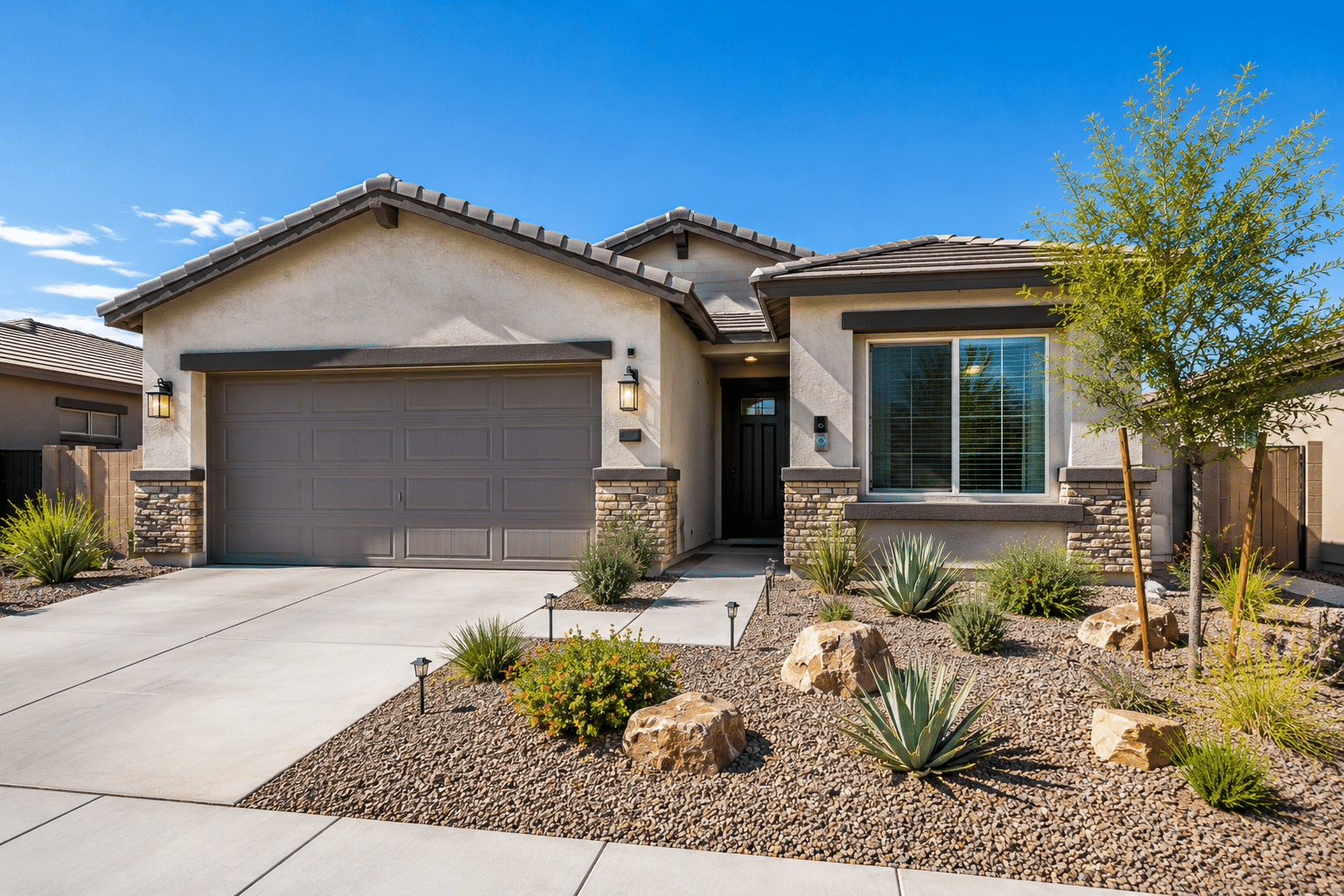Martin Valley Coolidge AZ smart home new construction exterior