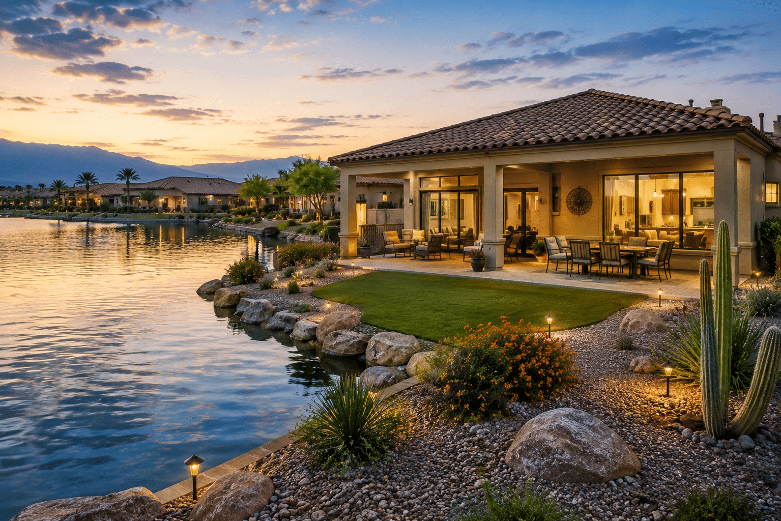 Province Maricopa homes for sale waterfront single-story property