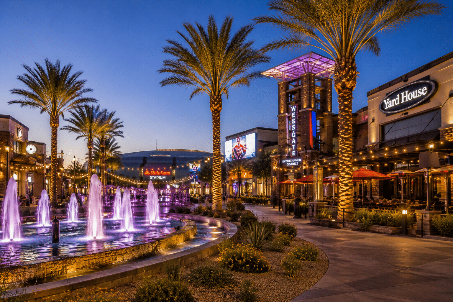 Westgate Entertainment District Glendale AZ near Marlowe community