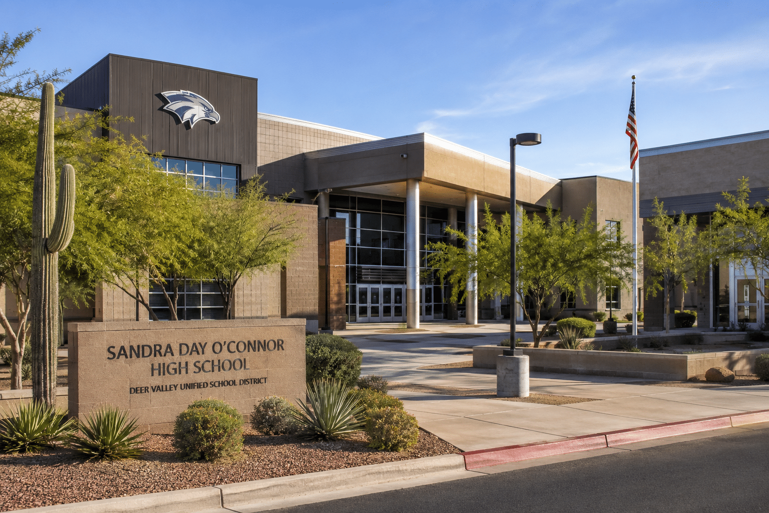 Sandra Day O'Connor High School Deer Valley Unified District campus