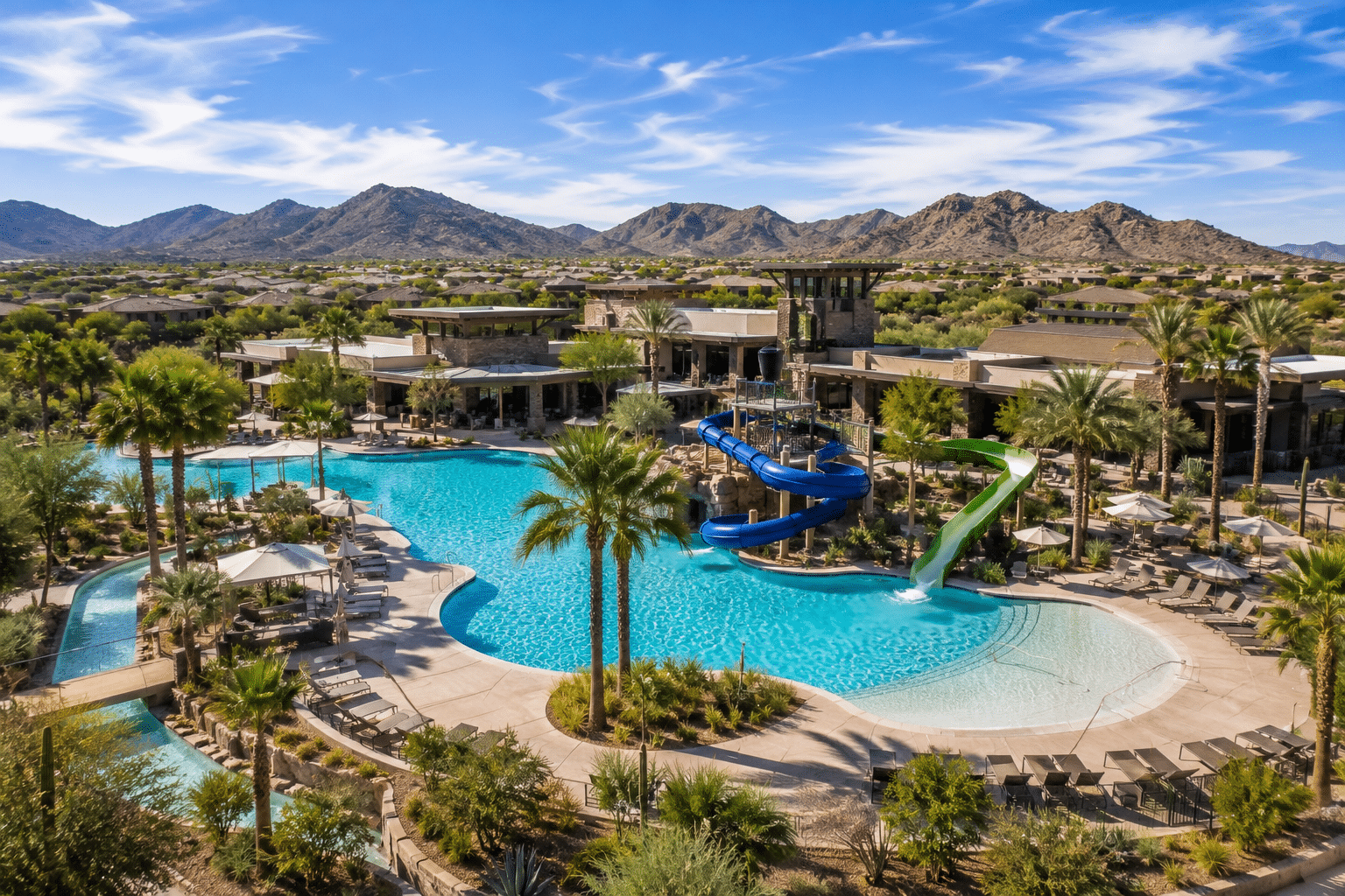 Mountain Vista Club Vistancia resort pool aquatic park community recreation