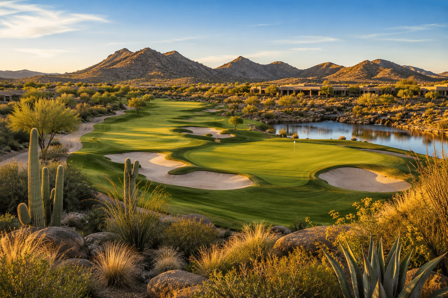 Trilogy Golf Club at Vistancia par-72 championship course Sonoran Desert