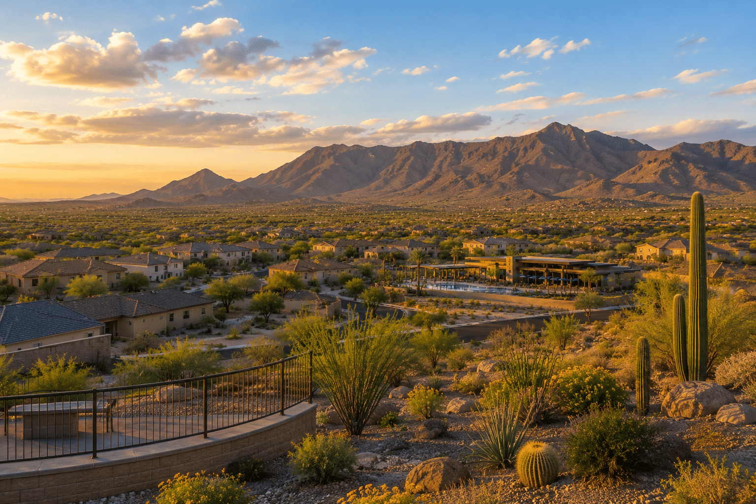 Mystic at Lake Pleasant Heights Hieroglyphic Mountains desert views