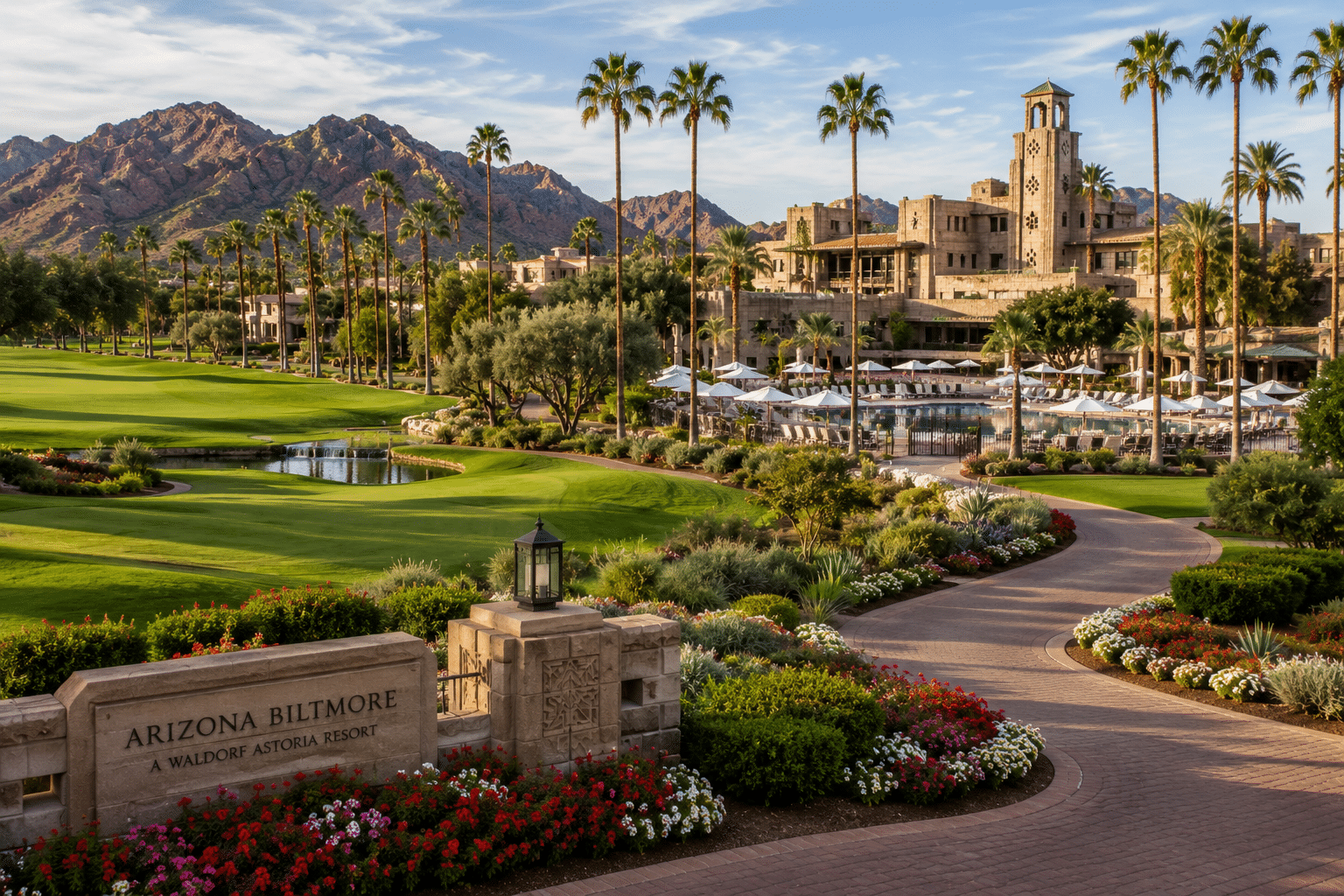 Biltmore Estates homes for sale Arizona Biltmore Resort grounds
