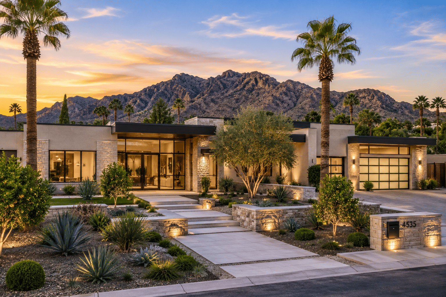 Arcadia Phoenix custom estate new construction luxury home 85018