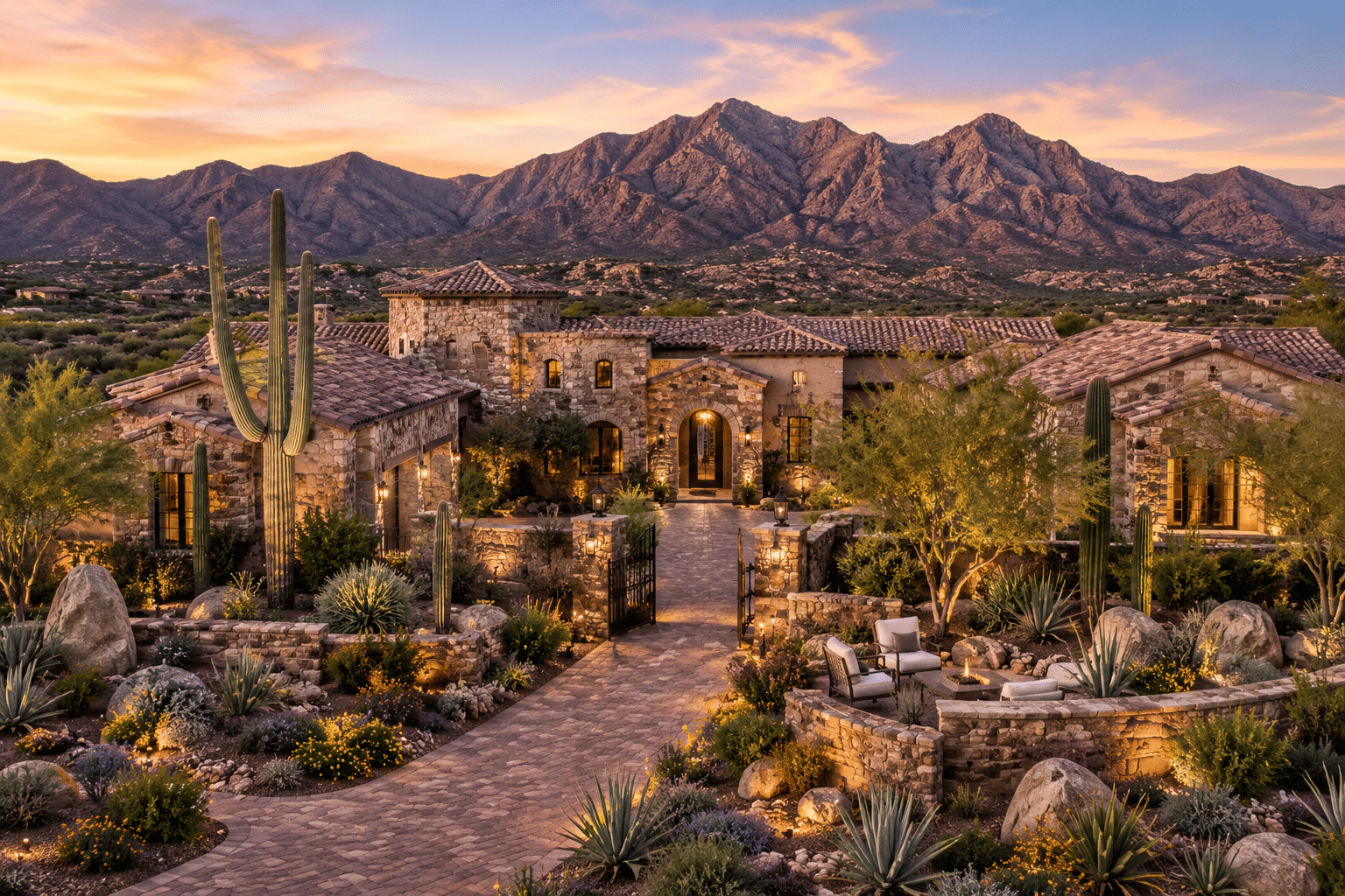 DC Ranch Silverleaf luxury custom estate desert mountain views